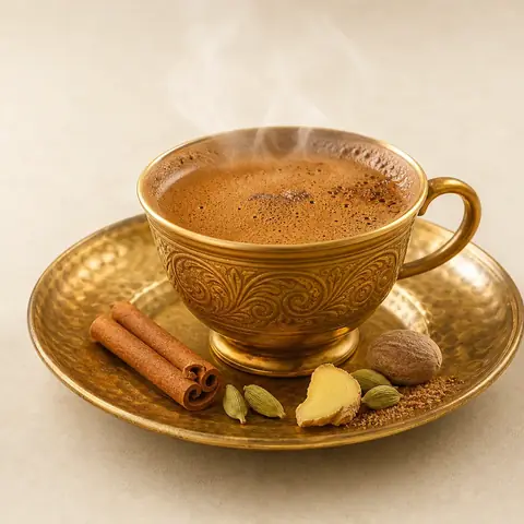 توابل القهوة التقليدية